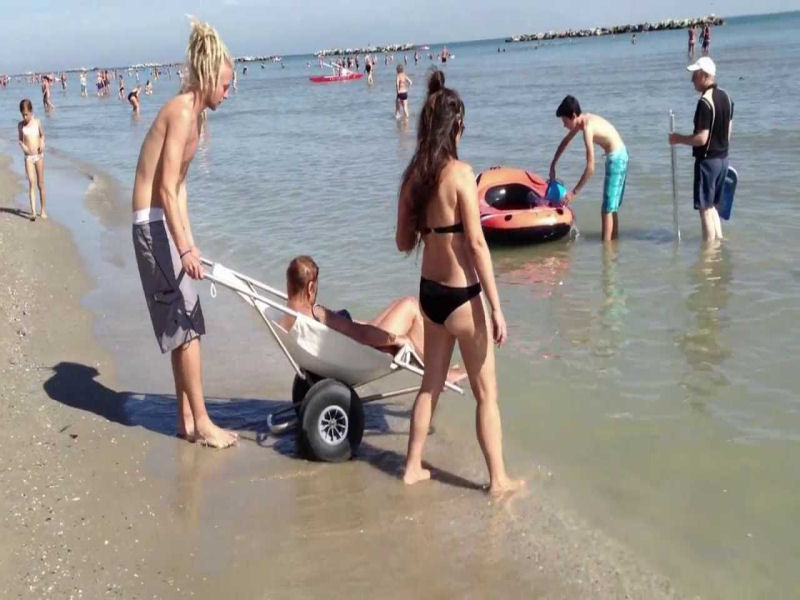 Spiagga per disabili Rimini
